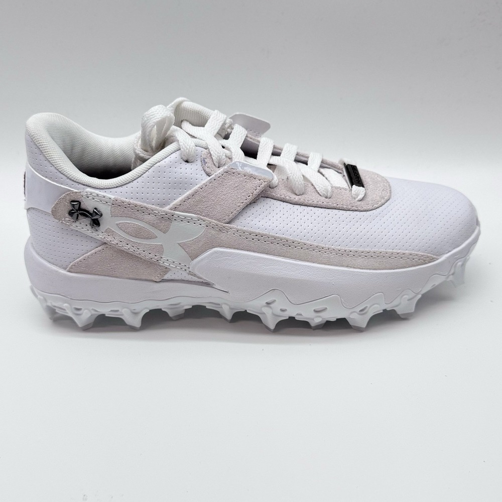 Under Armour Harper 10 Pro TPU Mens 7.5US, Baseball‎ Cleats, White/Off White